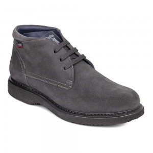 Bottines CallagHan Free Crep Homme Grise | 2184IPSNW